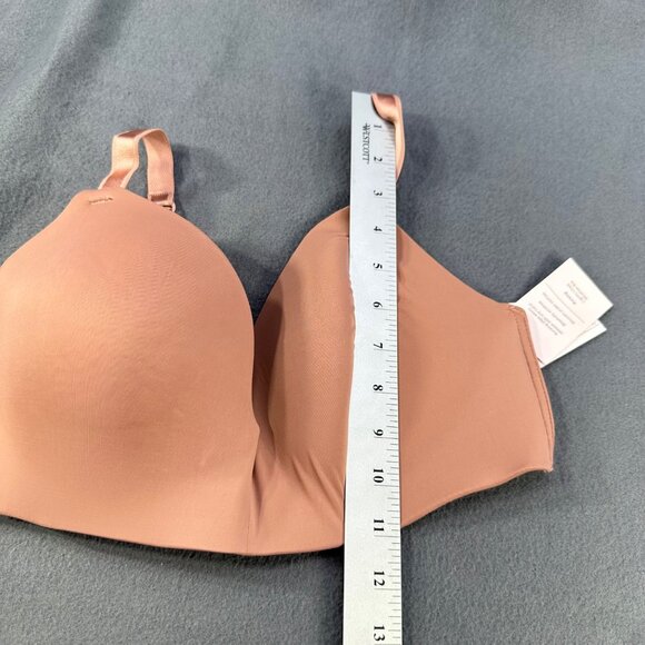 Auden Womens Size 36DD Nursing Bra Lightly Lined Wireless 2 Way Straps Mauve New - Picture 11 of 14